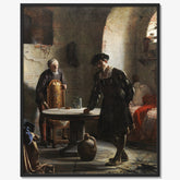 King Christian II in Prison by Carl Bloch - thumbnail_1_bf_67672966b7c995d950163f3c